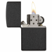 ISQUEIRO ZIPPO CLASSIC BLACK CRACKLE
